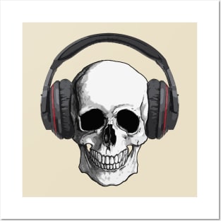 skull art, skull design, music group, Posters and Art